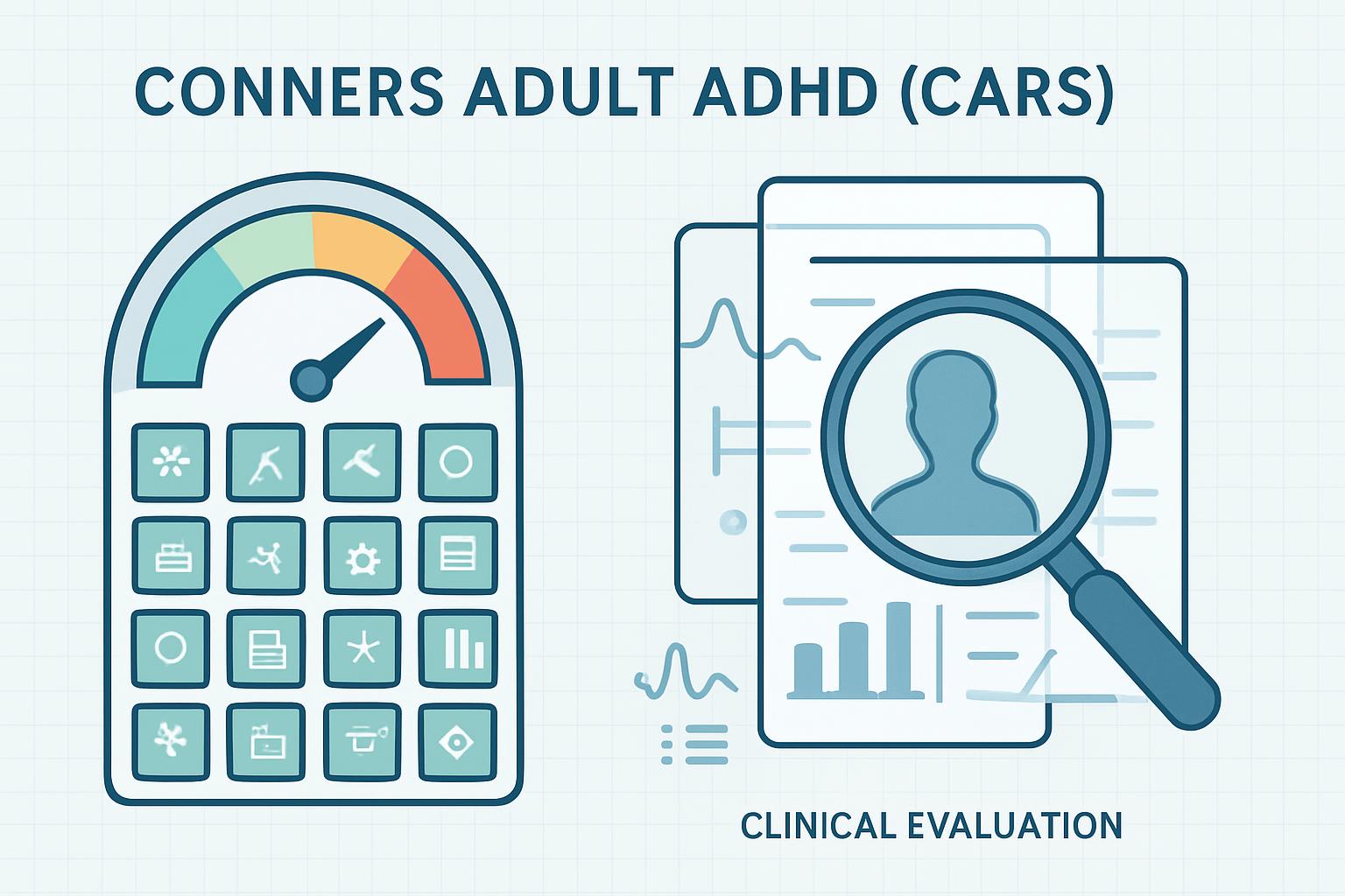 تفاوت آزمون CARS آنلاین و نسخه کلینیکی در Conners Adult ADHD؛ تست بیش‌فعالی کانرز بزرگسال و آزمون ADHD بزرگسال