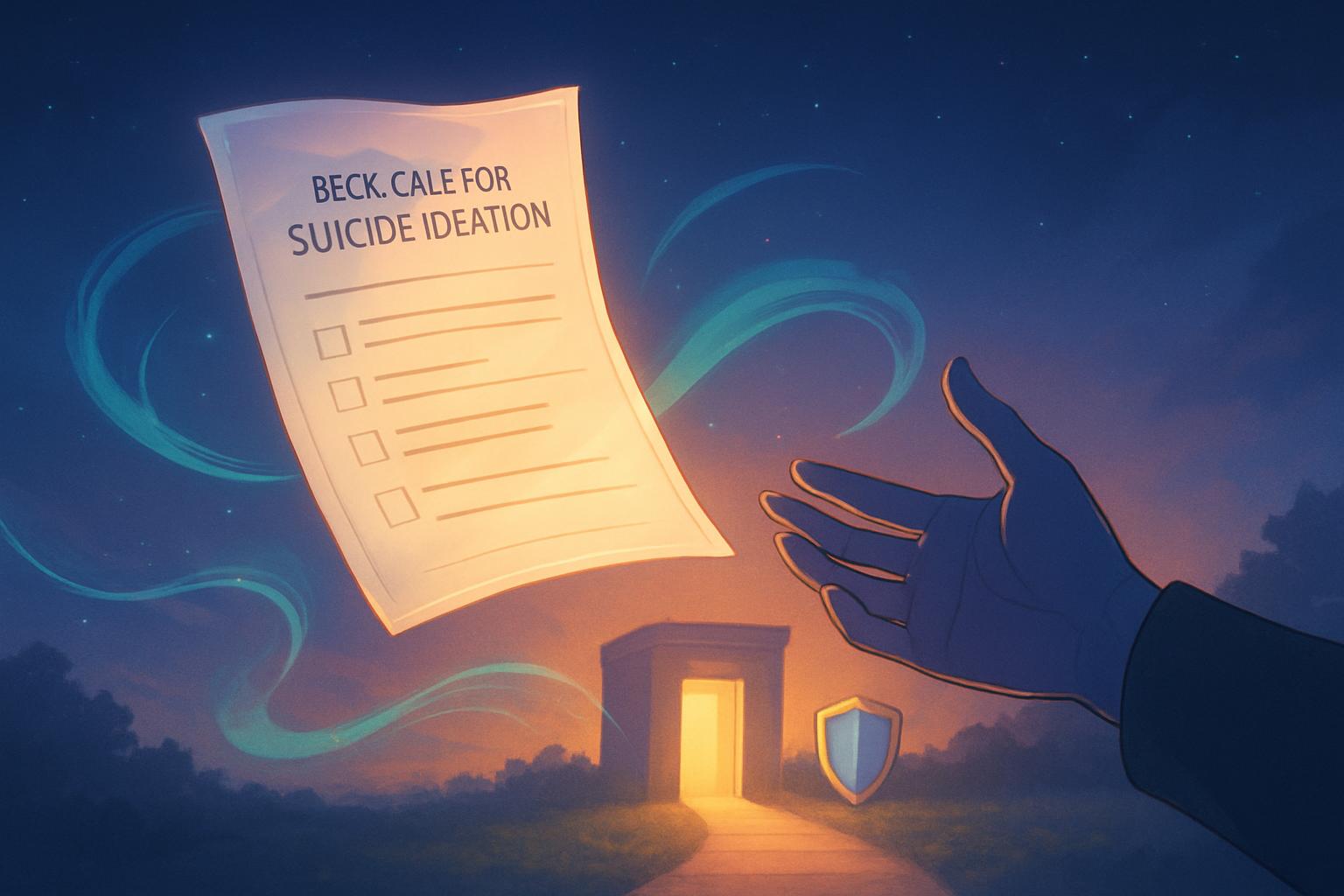 بعد از آزمون BSS و Beck Scale for Suicide Ideation چه کنیم؟ راهنمای تفسیر افکار خودکشی بک و پرسشنامه خودکشی بک