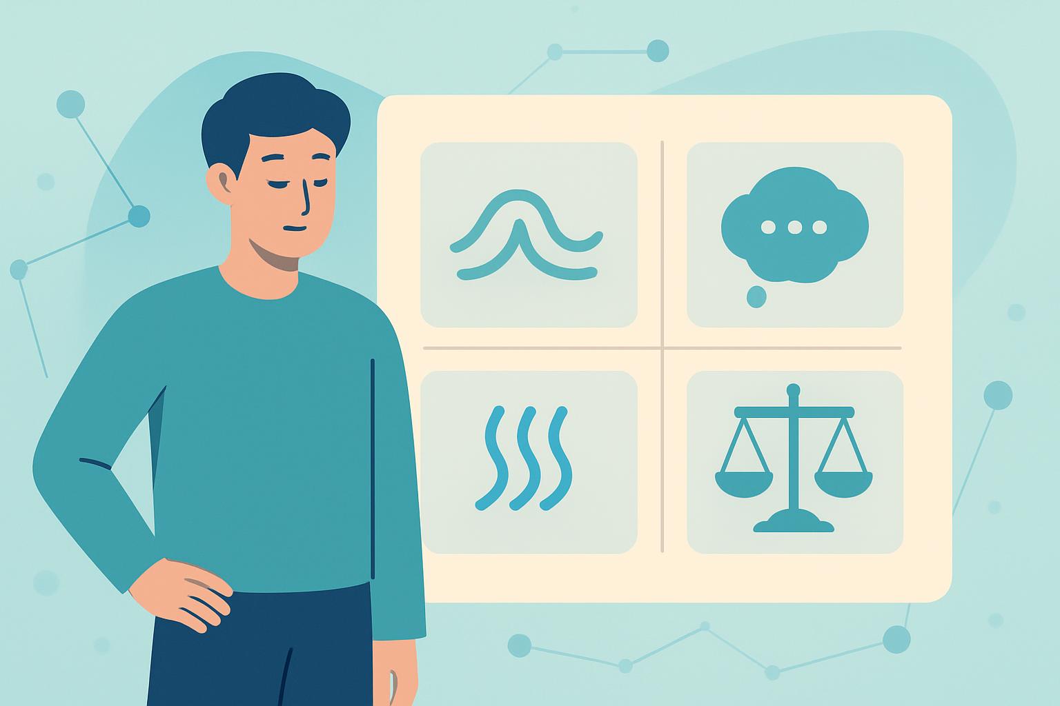مقایسه آزمون اضطراب کتل با CAQ و مقیاس اضطراب کتل (Cattell Anxiety Scale)